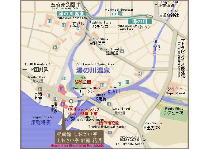 hakodate map