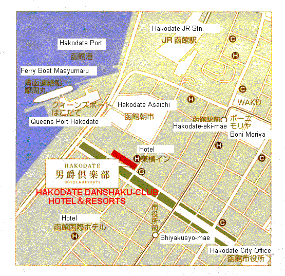 Hakodate Map