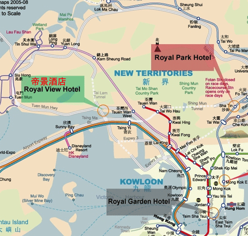 Tsuen Wan Map